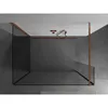 Mexen Kioto Duschwand Walk-in 90 x 85 x 30 cm, transparent, Produktbild-Vorschau 4