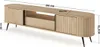 TV-Lowboard LOVI 196 cm Eiche Cremona Riffelfront Produktbild-Vorschau 11