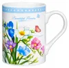 Porzellantasse 320 ml mit Wildblumen und Schmetterling – Produktbild-Vorschau 2