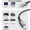 AdroitGoods Usb-A zu Usb-B Kabel - Drucker Kabel - 2 Meter Produktbild-Vorschau 3