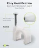 goobay clip per cavo bianco 10 mm (100 pezzi) Anteprima dell’immagine prodotto 6