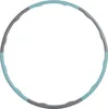 FITNESS-HOOP  mit Massagewellen, grey-skyblue, Ø 100cm Produktbild-Vorschau 1
