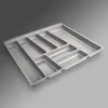 ORGA-BOX II Besteckeinsatz grau 462 x 505 mm für 60 cm Produktbild-Vorschau 2