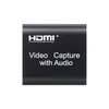 A black video capture device with HDMI logo and text. Produktbild-Vorschau