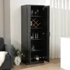 COSTWAY, kuchyňská skříň s 5 policemi, výška 178 cm, vysoká Náhled obrázku produktu 2