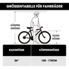 26 Zoll Mountainbike mit Aluminiumrahmen, ergonomischer Produktbild-Vorschau 3