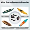 Skladací hliníkový vozík na kanoe Wiltec do 45 kg, Náhľad obrázku produktu 8