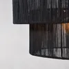 Urban Interiors - Deckenleuchte - Diro schwarz Jute - Ø45 Produktbild-Vorschau 2