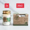 HOFER Grabkerze aus Glas Waldlichtung - 2 Stk. Glas Produktbild-Vorschau 4