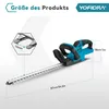 Akku-Heckenschere 800w 510mm Blattlänge, 15000 Rpm Produktbild-Vorschau 2