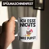 Trendation - Veganer Tasse Geschenk Ich Esse Nichts Was Produktbild-Vorschau 4