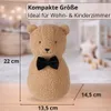 Türstopper Teddy hellbraun 1 kg Stoff Türpuffer Produktbild-Vorschau 3
