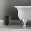 MSV Treteimer fur Bad/Toilette - schwarz - 3L - 17 x 26 cm Produktbild-Vorschau 7