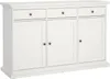 Anrichte - Weiß 46,1x143,7x91,66h cm Produktbild-Vorschau 1