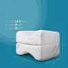 Kniekissen 25x19x7,5cm - Memory Foam Visco Venenkissen, Produktbild-Vorschau 2