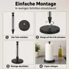 Küchenrollenhalter Edelstahl stehend – Einhand-Ratschen, Produktbild-Vorschau 4