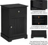 Yaheetech Lot de 2 tables de nuit avec tiroir et armoire, Voir les images du produit 5