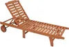 Garden Pleasure Sonnenliege Palm Springs Holz Garten Liege Produktbild-Vorschau 1