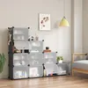 Schuhregal Schuhschrank mit Tür, Staub- und Produktbild-Vorschau 8