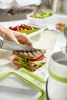emsa Sandwichbox CLIP & GO, 0,85 Liter, transparent / grn Vista previa de la imagen del producto 10
