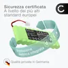 CELLONIC 1x Batteria compatibile con Roto GP210AAHCB10BMX, Anteprima dell’immagine prodotto 3