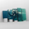 Bild auf Leinwand - Leinwandbild - Elefant Tier Wasser - Produktbild-Vorschau 4