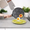 Žulová pánev 26 cm se 7 otvory pro všechny sporáky Náhled obrázku produktu 4