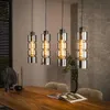 Hoyz-Kollektion – Hängelampe 4L Zylinderglas – Artic Black Produktbild-Vorschau 1