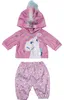 BABY born Outfit Unicorn 43cm, sada oblečenia pre bábiku, 3 Náhľad obrázku produktu 1