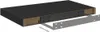 vidaXL Schweberegale 4 Stk. Schwarz 50x23x3,8 cm MDF Produktbild-Vorschau 13