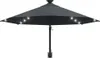 vidaXL Ombrellone da parete con LED 300 cm antracite Anteprima dell’immagine prodotto 12
