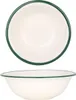 Ciotola Rinart - Bordo verde - Porcellana - 16 cm (400cc) Anteprima dell’immagine prodotto 1
