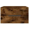 vidaXL Wand-Nachttisch Räuchereiche 35x35x20 cm Produktbild-Vorschau 5