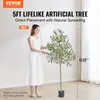 VEVOR Sztuczne drzewo oliwne 60x60x155cm sztuczna roślina Podgląd zdjęcia produktu 2