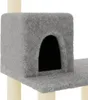 vidaXL Graffiatoio in sisal crema 118,5 cm Anteprima dell’immagine prodotto 19