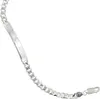 JOBO Schildband 925 Sterling Silber 21 cm Gravur Armband Produktbild-Vorschau 1
