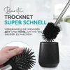 HGMD Toilettenbürste Silikon mit Halter - Schwarz - Produktbild-Vorschau 3