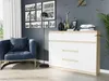 Komoda 120 cm 6 zásuvky 2 dveře skříňka FRAMIRE S-62D mix Náhled obrázku produktu 6