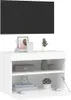 vidaXL TV-Wandschrank mit LED-Leuchten Weiß 60x30x40 cm Produktbild-Vorschau 7