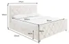 riess-ambiente Boxbett ELYSIUM 160x200cm champagner beige Produktbild-Vorschau 7