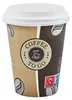 100 Coffee to go Becher m.D. 300 ml, "Topline" braun-beige, Produktbild-Vorschau 3