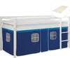 Homestyle4u podkrovná posteľ 90x200 s lamelovým rámom Náhľad obrázku produktu 12