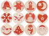 Holzstempel Weihnachten mit Sunny, 24er Set Produktbild-Vorschau 2