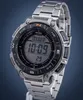 Casio Pro-trek Uhr, Silber, Titan Resin, Duplex LCD Produktbild-Vorschau 22