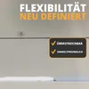 Dichtstoff FLEX 290ml Grau – Elastischer Fugendichtstoff Produktbild-Vorschau 3