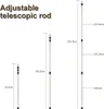 Jopassy Zeltstange Teleskop-Zeltstangen, Aluminium Produktbild-Vorschau 2