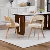 Lot de 2 chaises de salle à manger en bois, avec assises Voir les images du produit 10