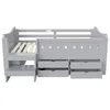 Flieks kinderbed 90x200 cm met USB en Type-C, hoogslaper Productafbeelding-voorbeeld 7