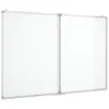 vidaXL Lavagna magnetica pieghevole 100x80x1,7 cm alluminio Anteprima dell’immagine prodotto 1