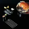 10-częściowy zestaw sztućców do owoców morza ze stali Podgląd zdjęcia produktu 4